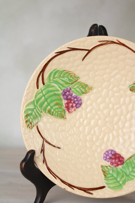 Wade Leaf Pattern Bowl Deep Plate