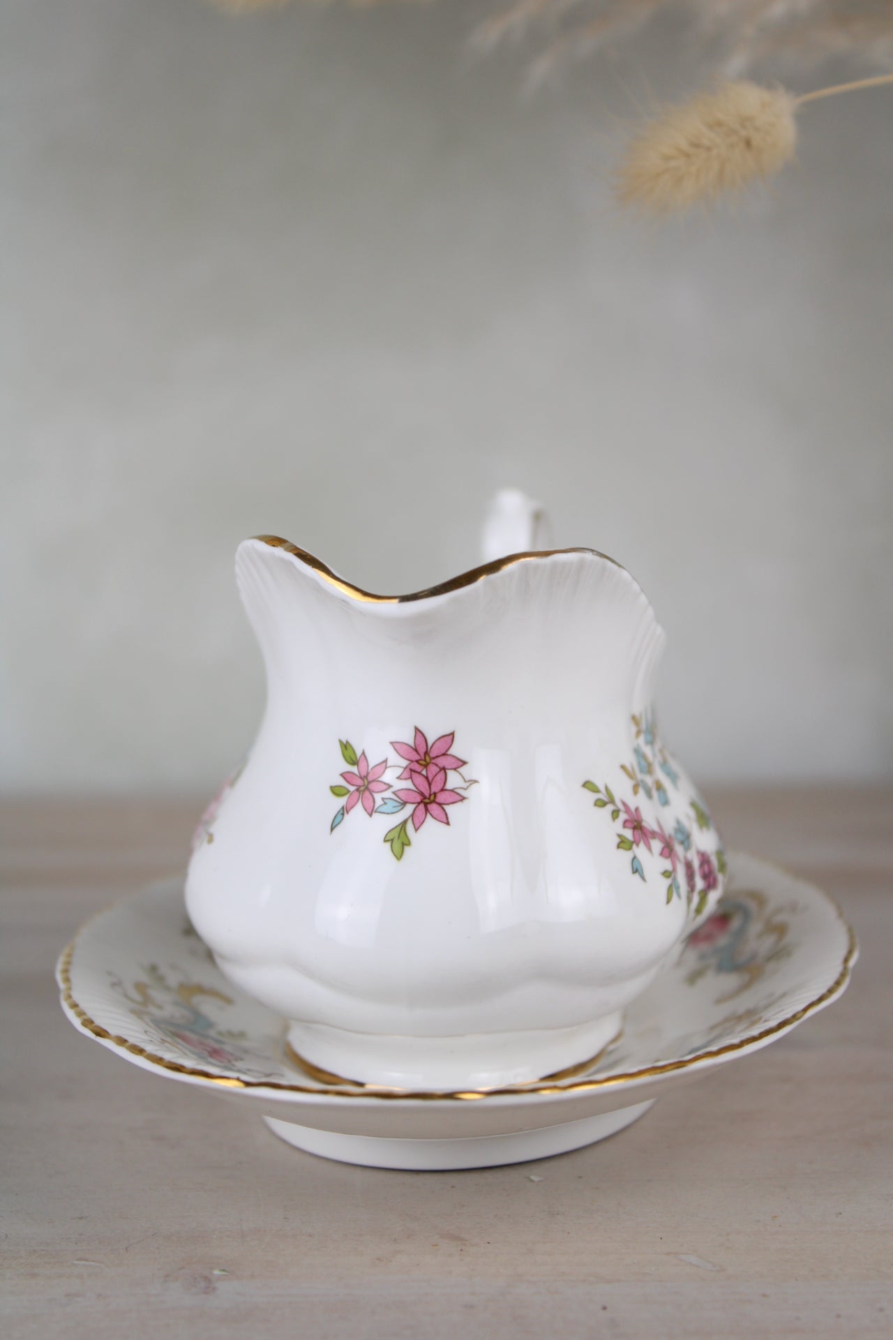 Royal Standard Mandarin Gravy Boat and Saucer