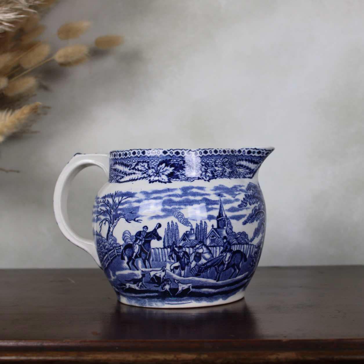 John Tams Blue and White Jug