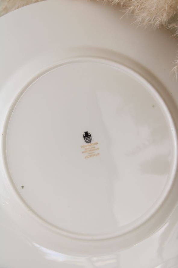 Set of 4 Wedgwood Lichfield Dinner Plates