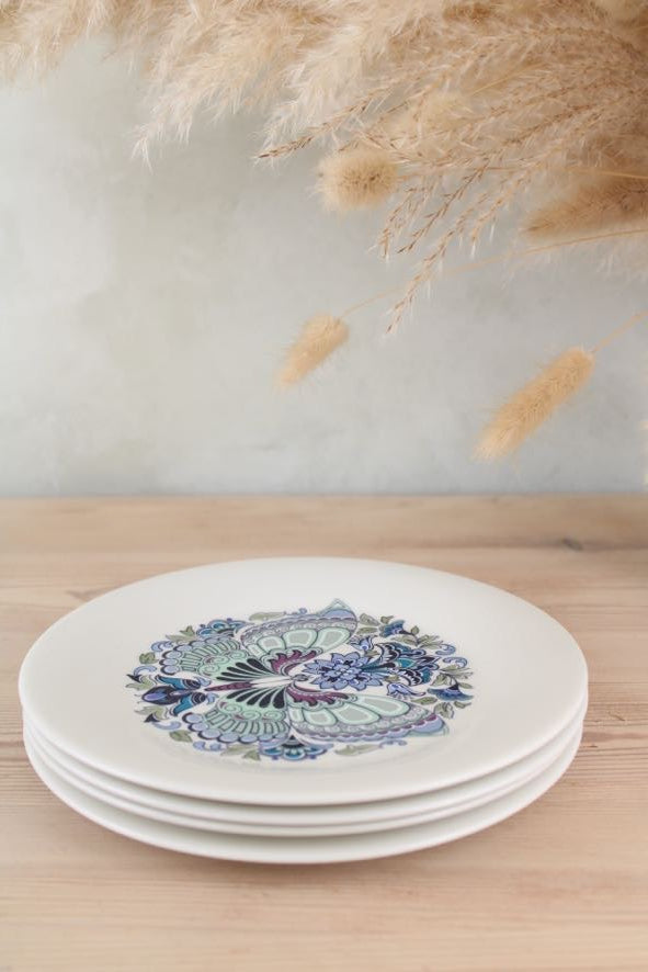 Set of 4 Royal Doulton Atlantis Side Plates