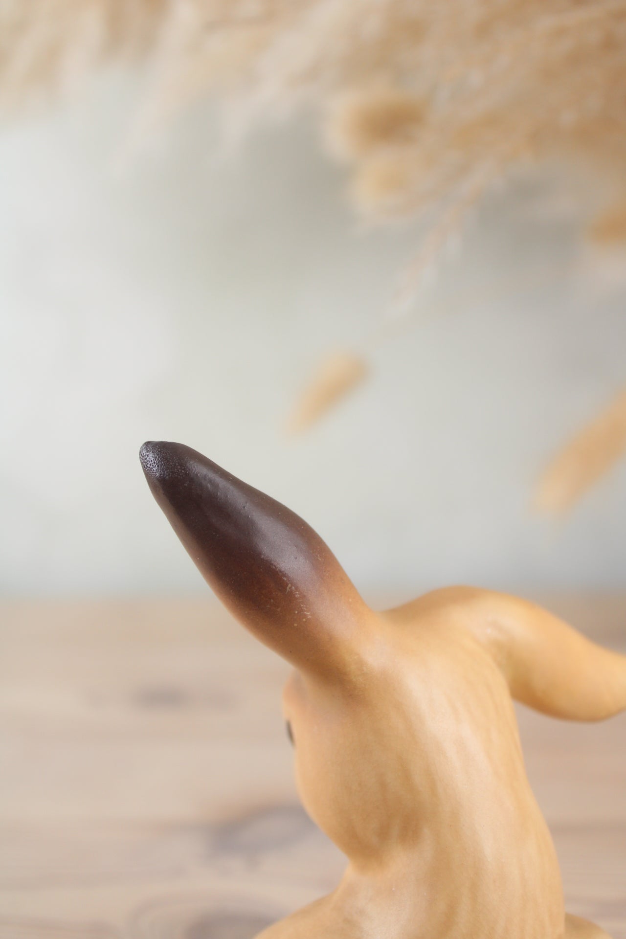 Sylvac Vintage Ceramic Beige Rabbit Figurine