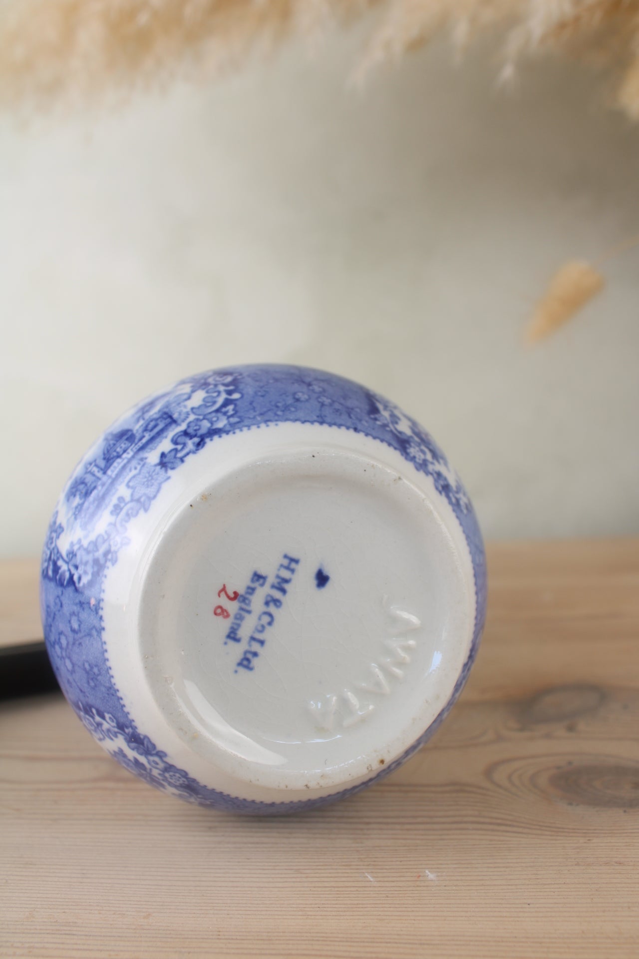 HM&Co AWATA Large Blue and White Vase
