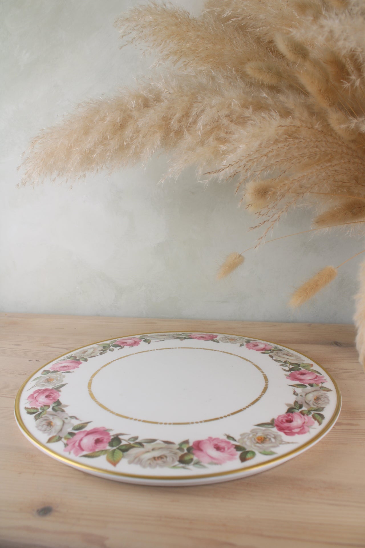 Royal Worcester Royal Garden Large Cake Plate