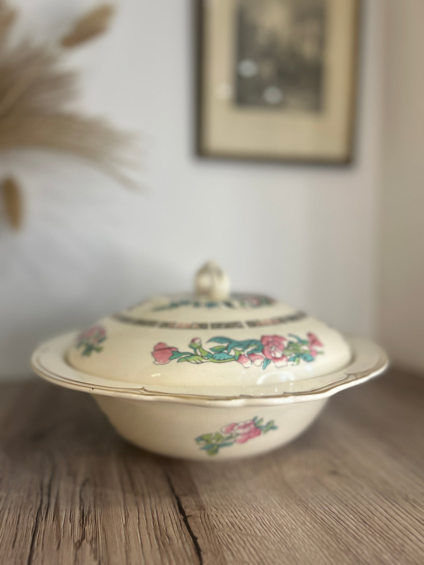 Morley Ware Indian Tree Vintage Tureen