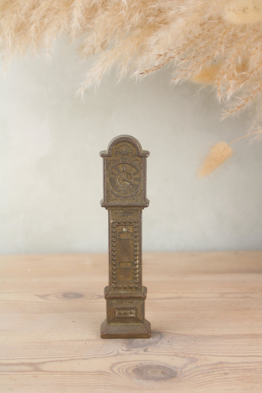Brass Grandfather Clock