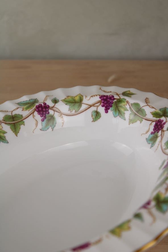 Royal Worcester Bacchanal Serving Oval Bowl
