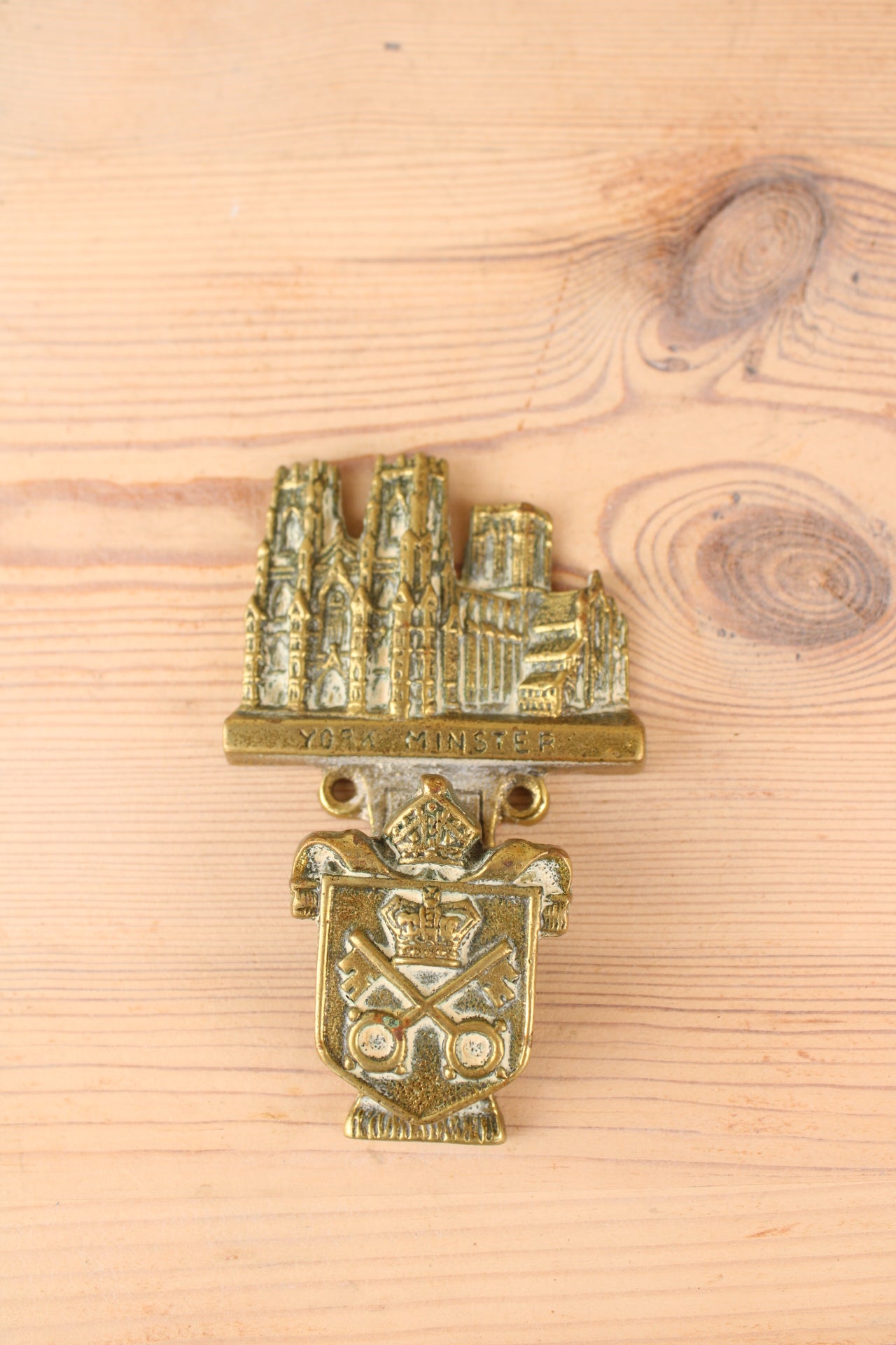 Brass York Minister Door Knocker