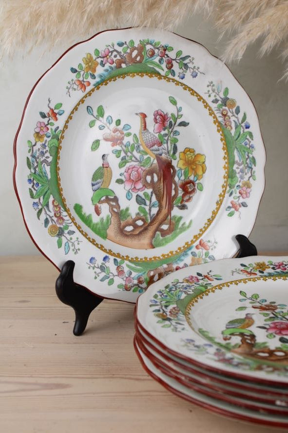 Set of 6 Copeland Spode Large Side Plates