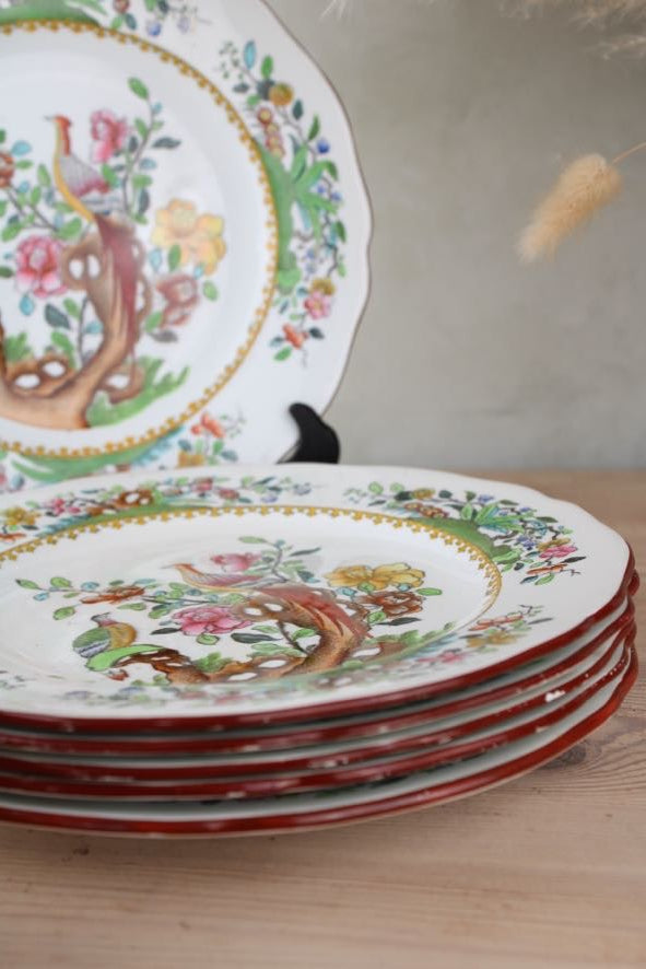 Set of 6 Copeland Spode Large Side Plates