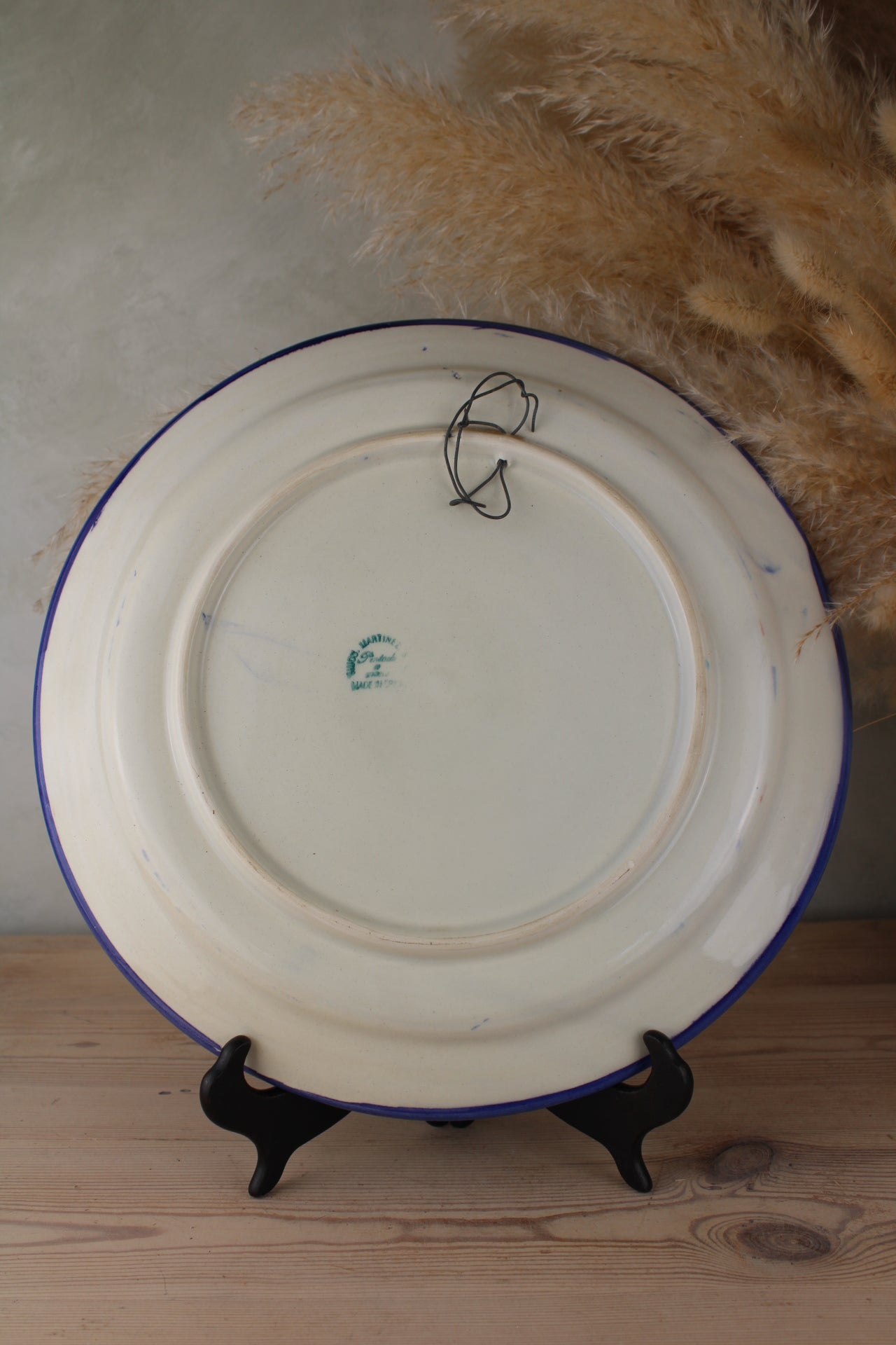 Colourful Floral Spanish Hanging Plate
