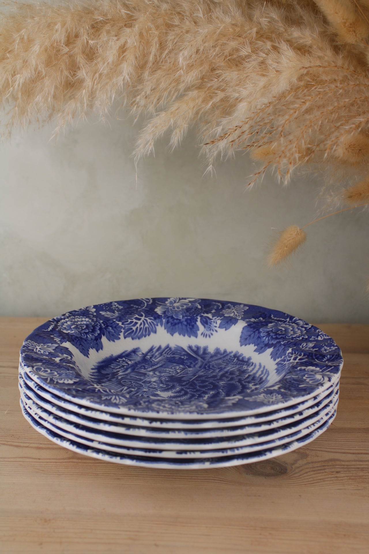Set of 6 Woods Ware Soup Bowls