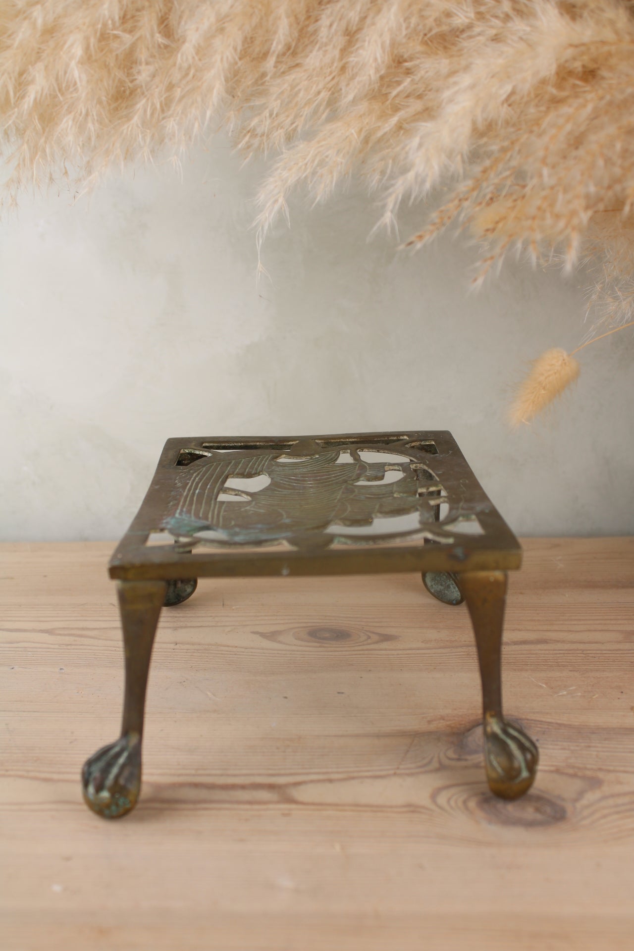 Brass Ship Design Trivet