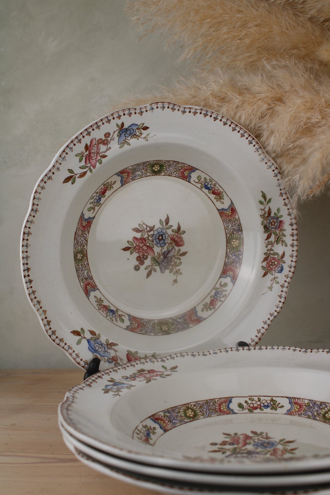 Set of 4 Copeland Spode Pasta Bowls