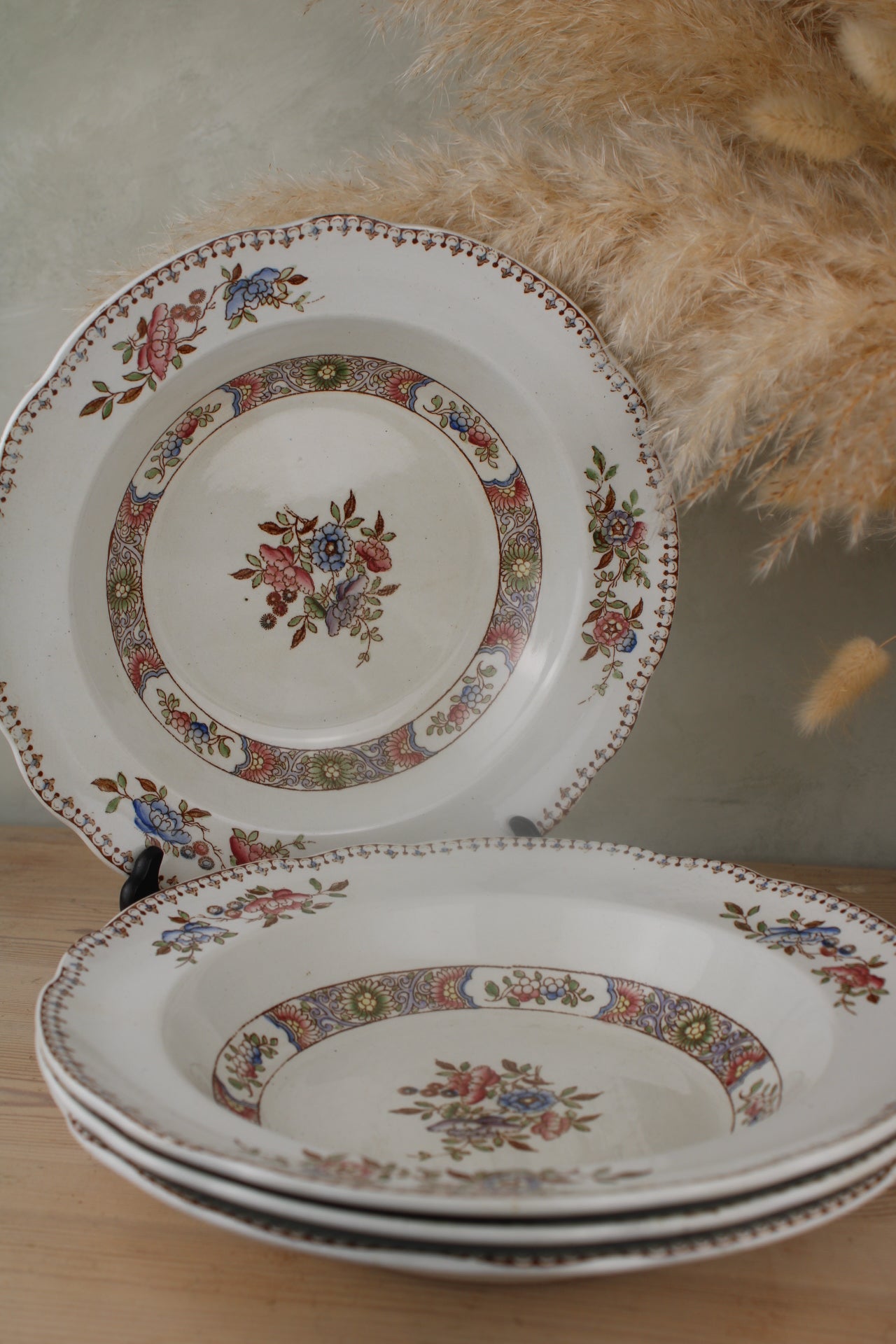 Set of 4 Copeland Spode Pasta Bowls