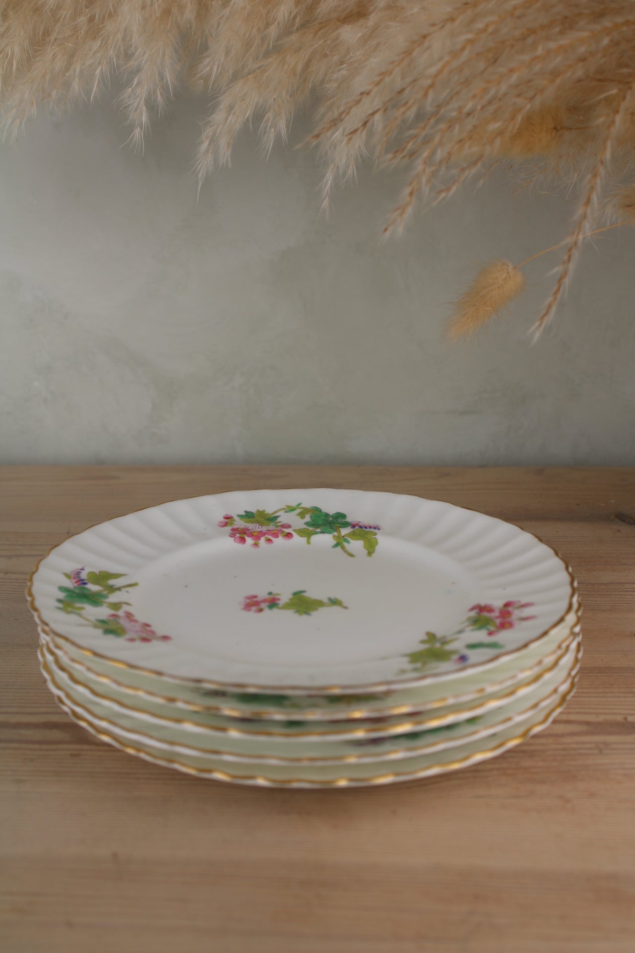 Set of 4 Coalport Side Plates