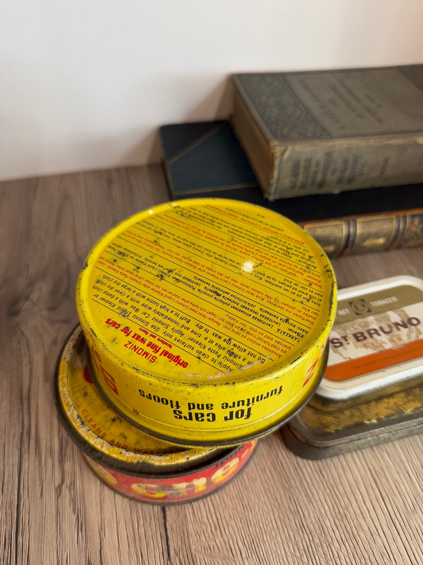 Set of Vintage Storage Tins