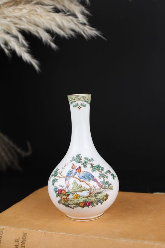 Spode Floral White Vase