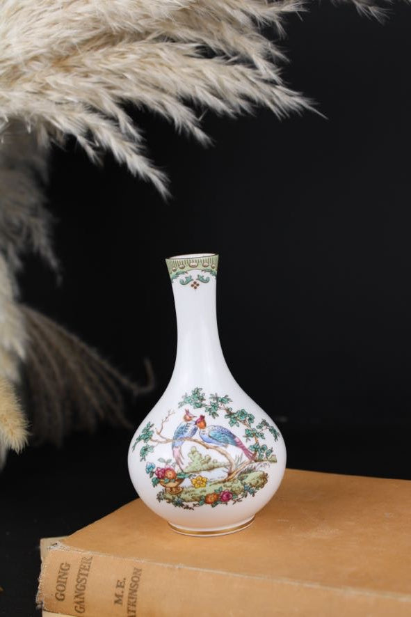 Spode Floral White Vase