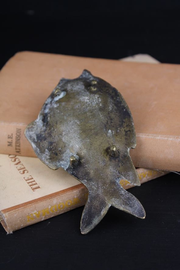 Brass Fish Trinket Dish