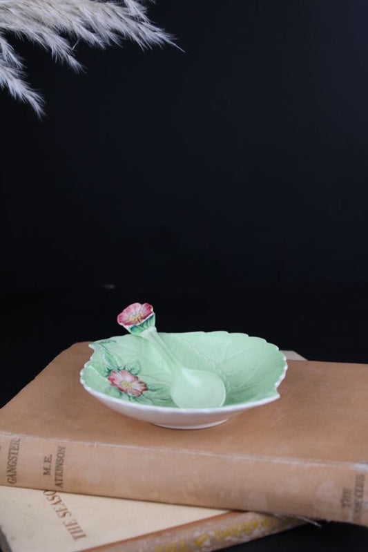 Carltonware Lettuce Small Bowl and Spoon