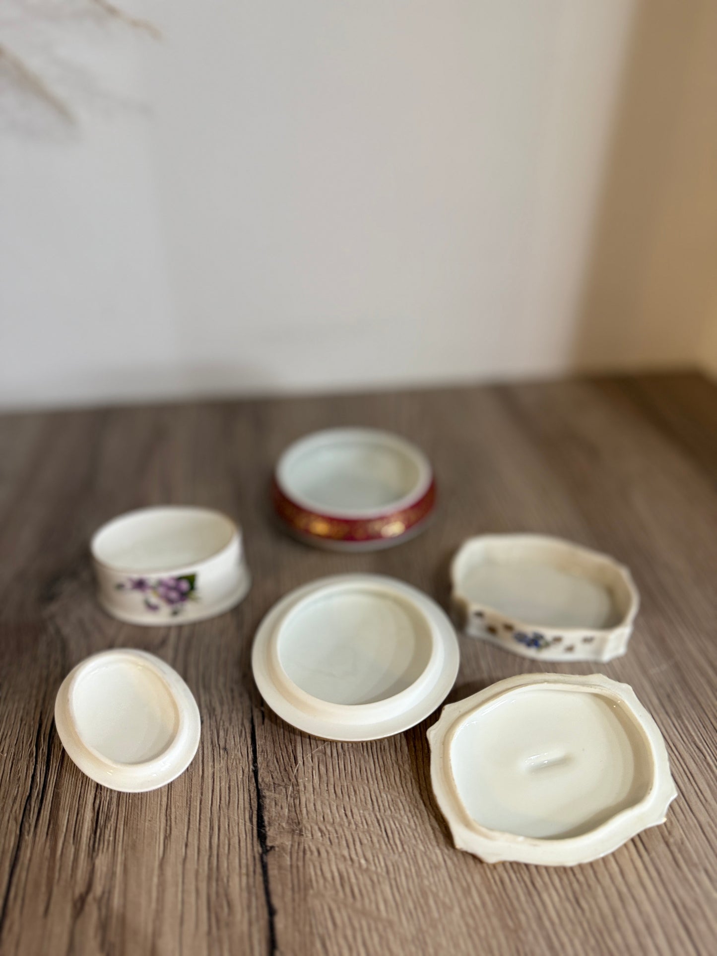 Set of 3 Vintage Trinket Boxes