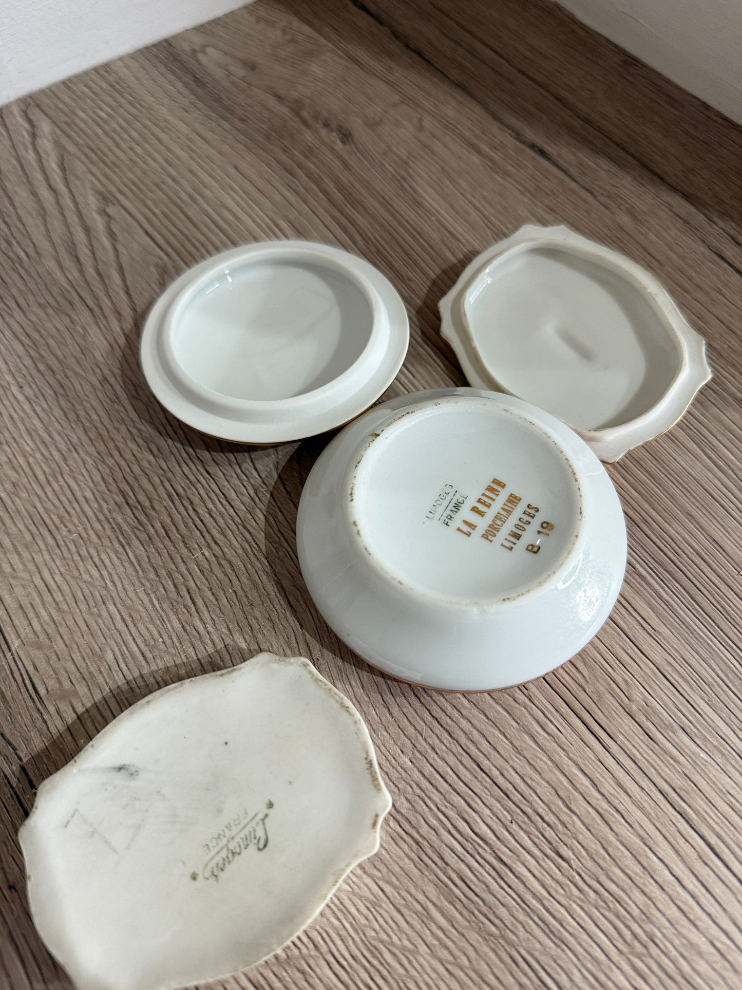 Set of 3 Vintage Trinket Boxes