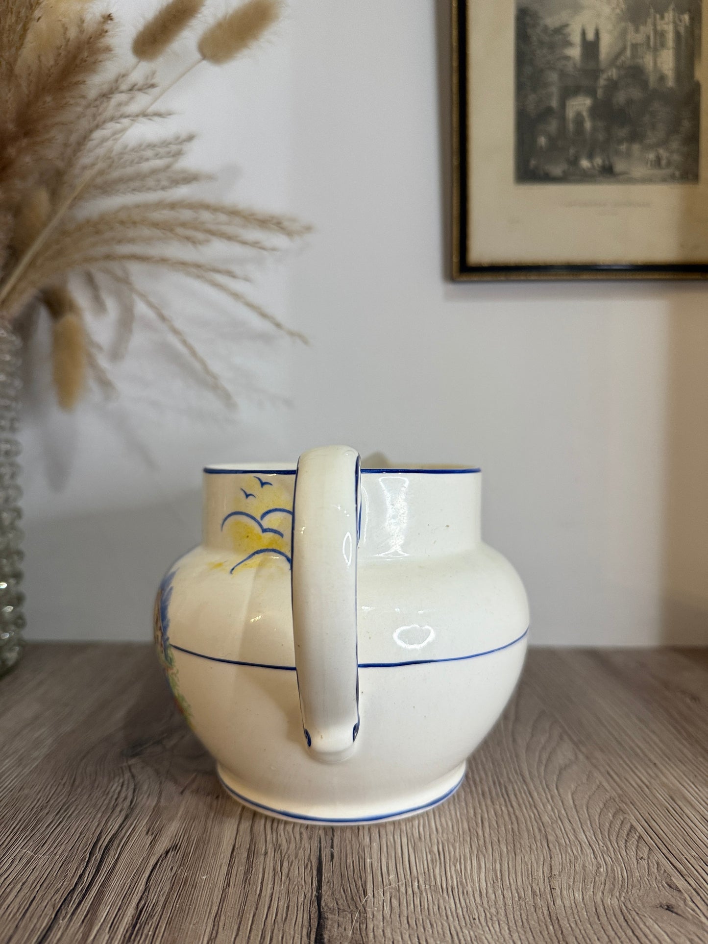 Floral Vintage Milk Jug