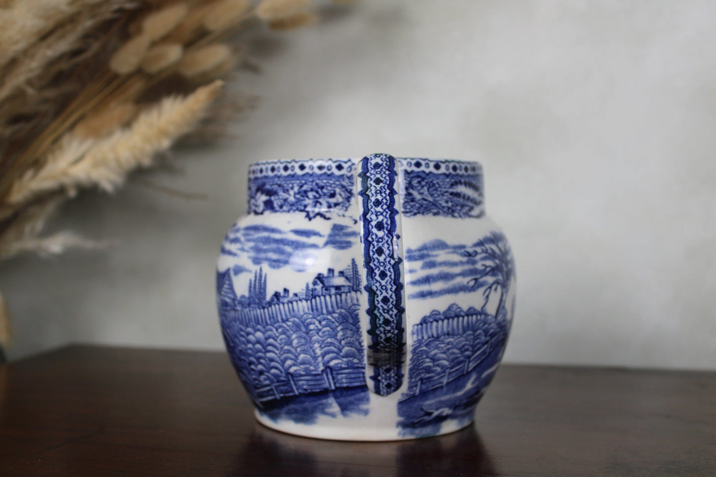 John Tams Blue and White Jug