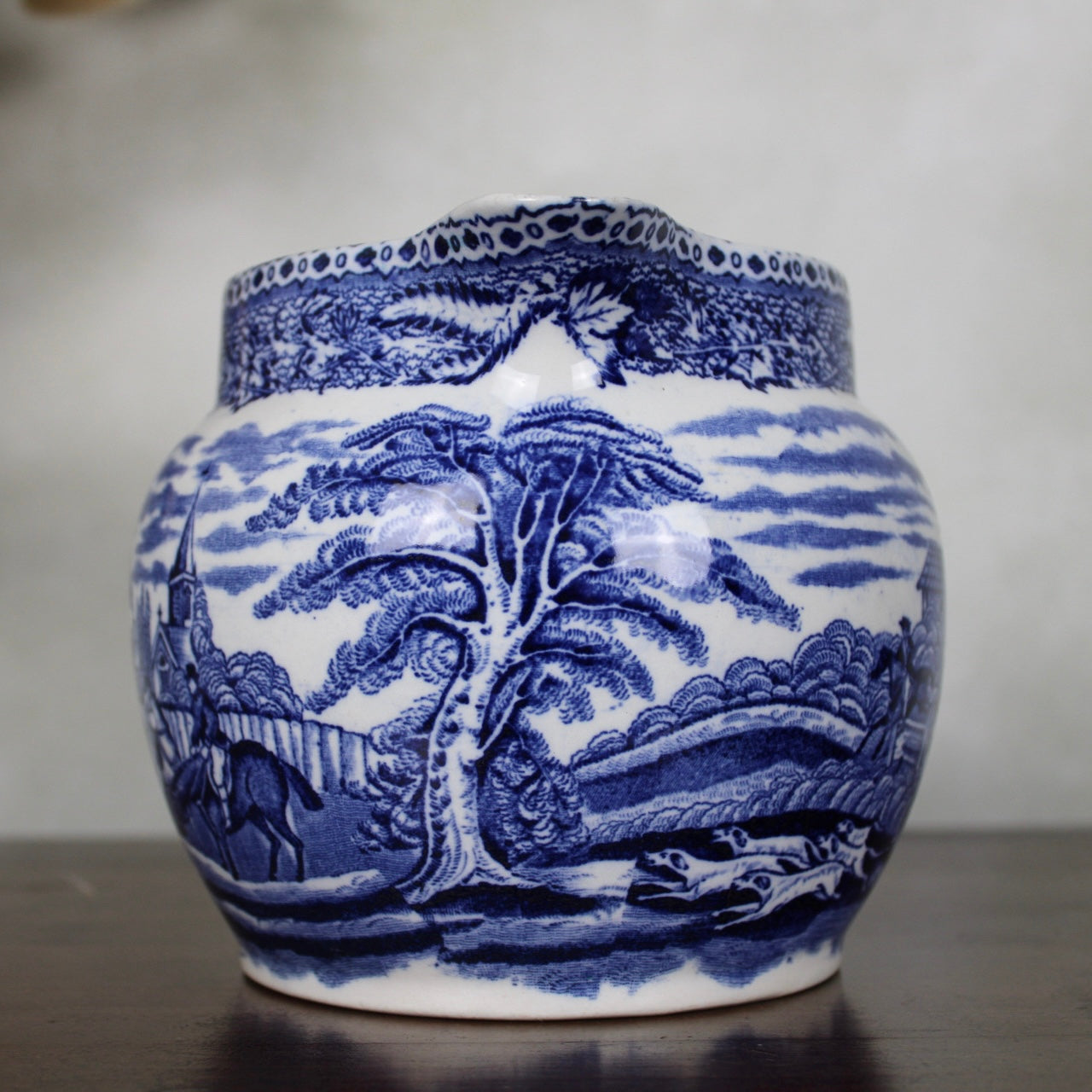 John Tams Blue and White Jug