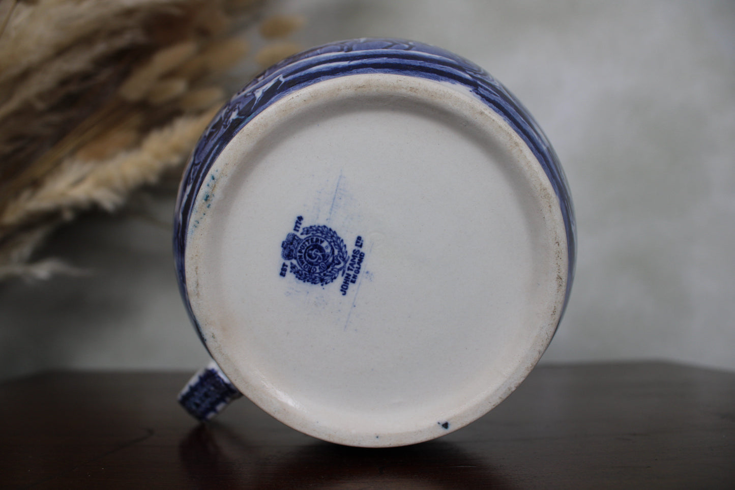 John Tams Blue and White Jug