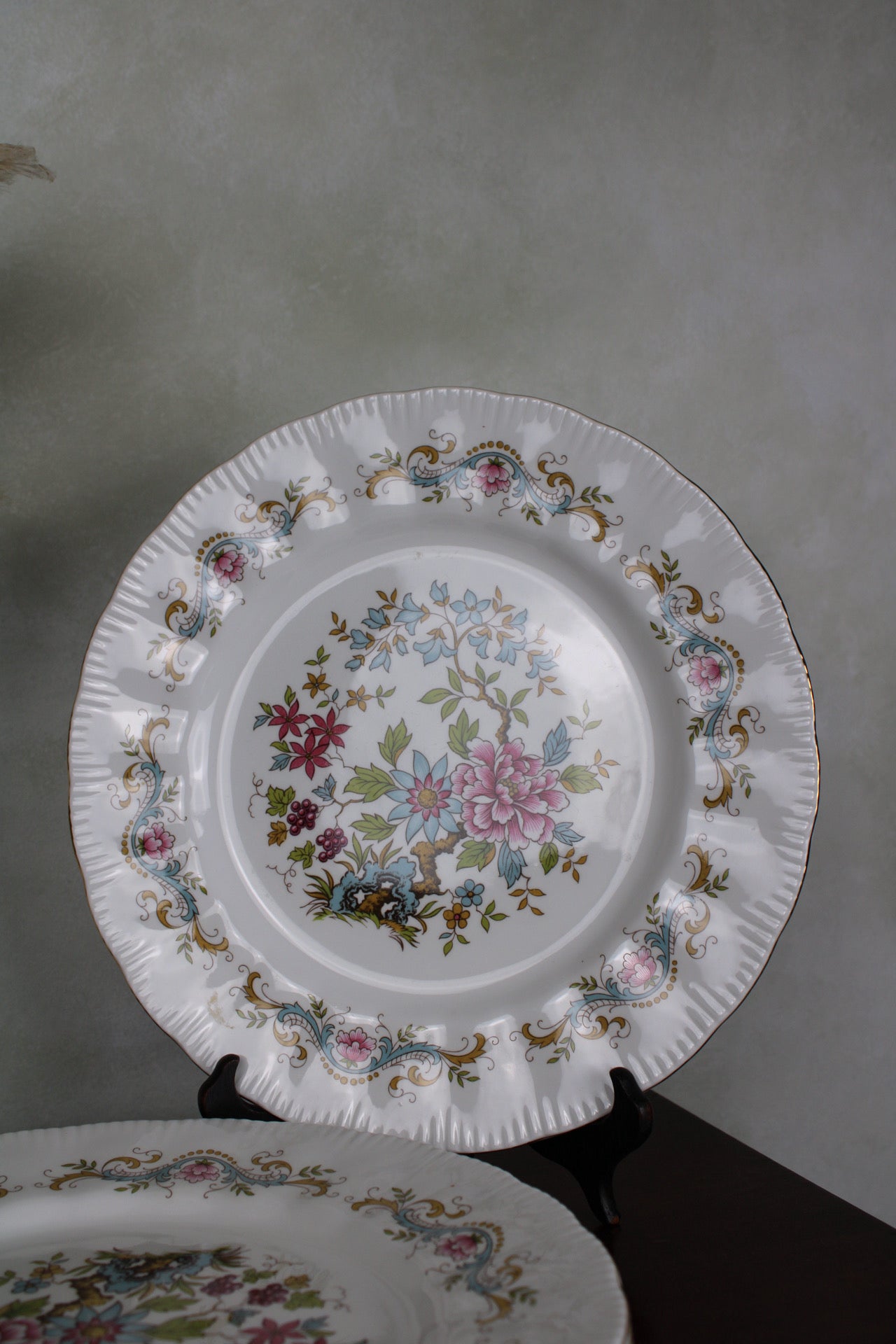 Set of 4 Royal Standard Mandarin Dinner Plates
