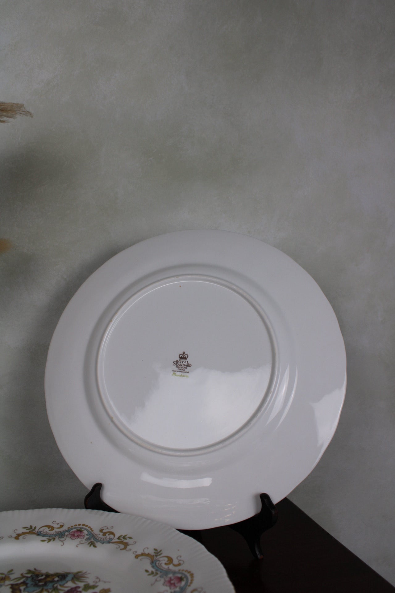 Set of 4 Royal Standard Mandarin Dinner Plates