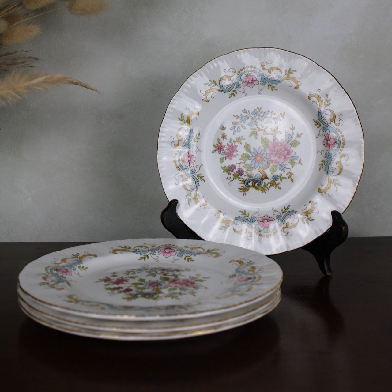 Set of 4 Royal Standard Mandarin Side Plates