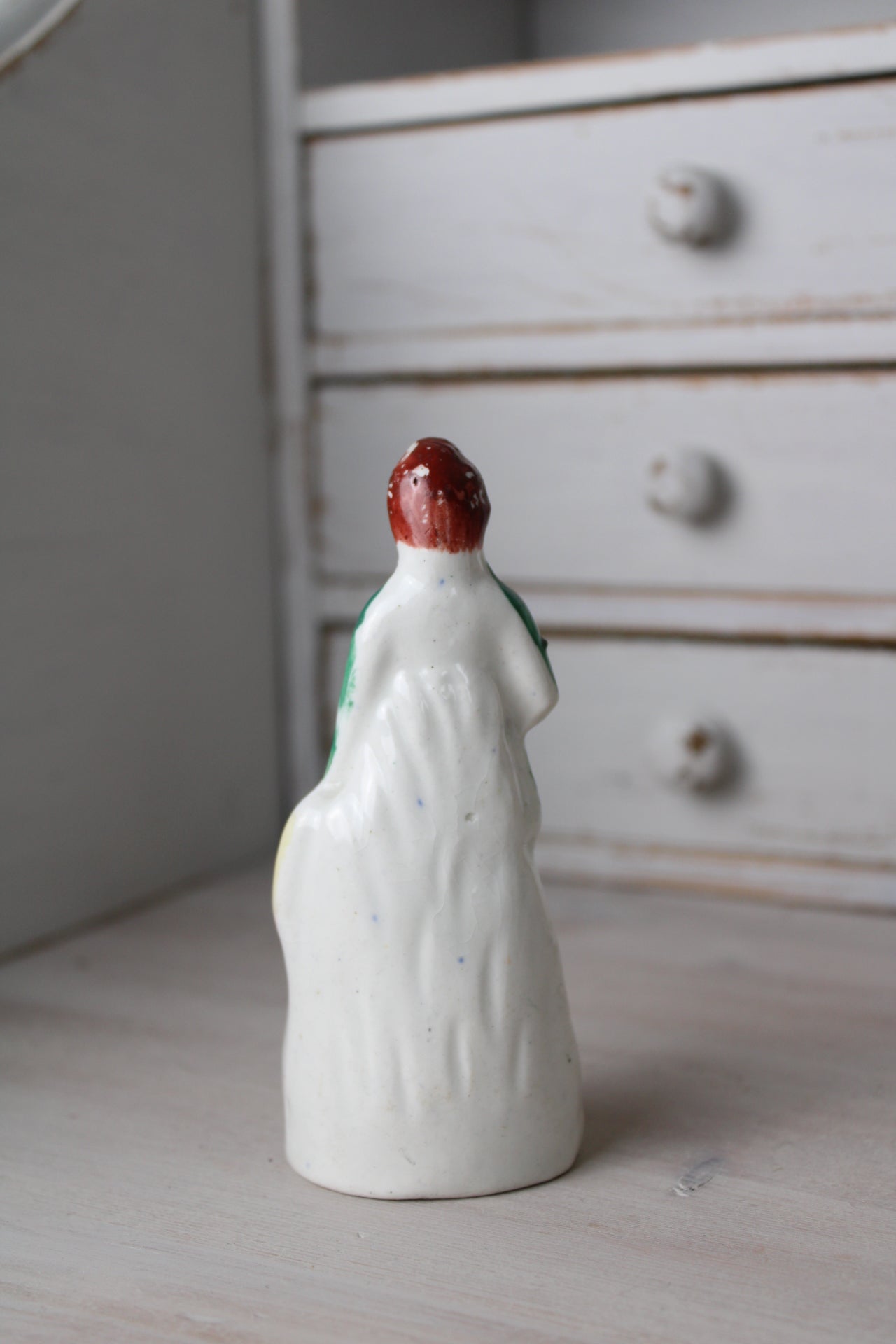 Staffordshire Antique Pottery Small Man Figurine
