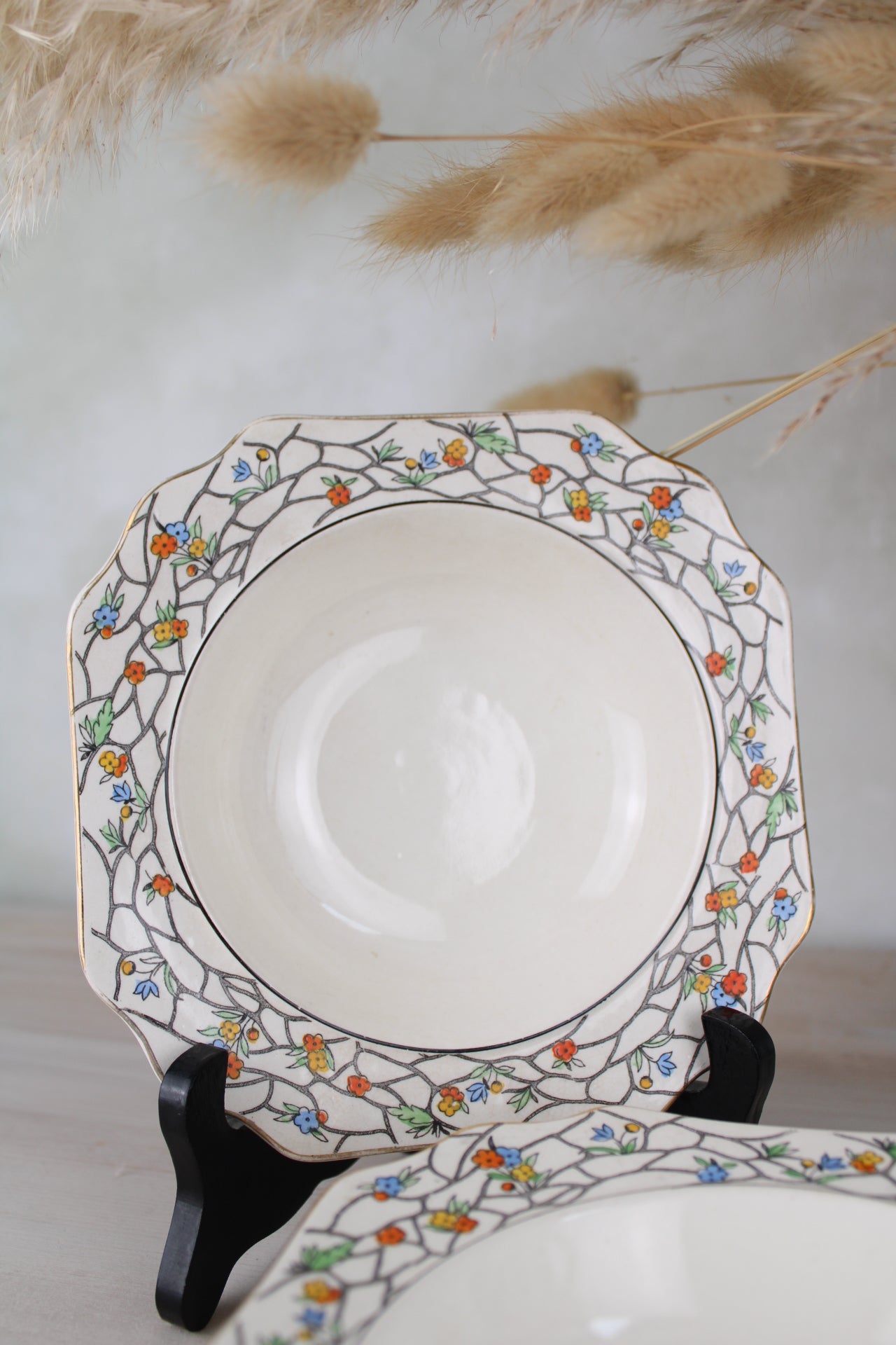 Set of 4 Devon Ware Fielding's Retro Dessert Bowls