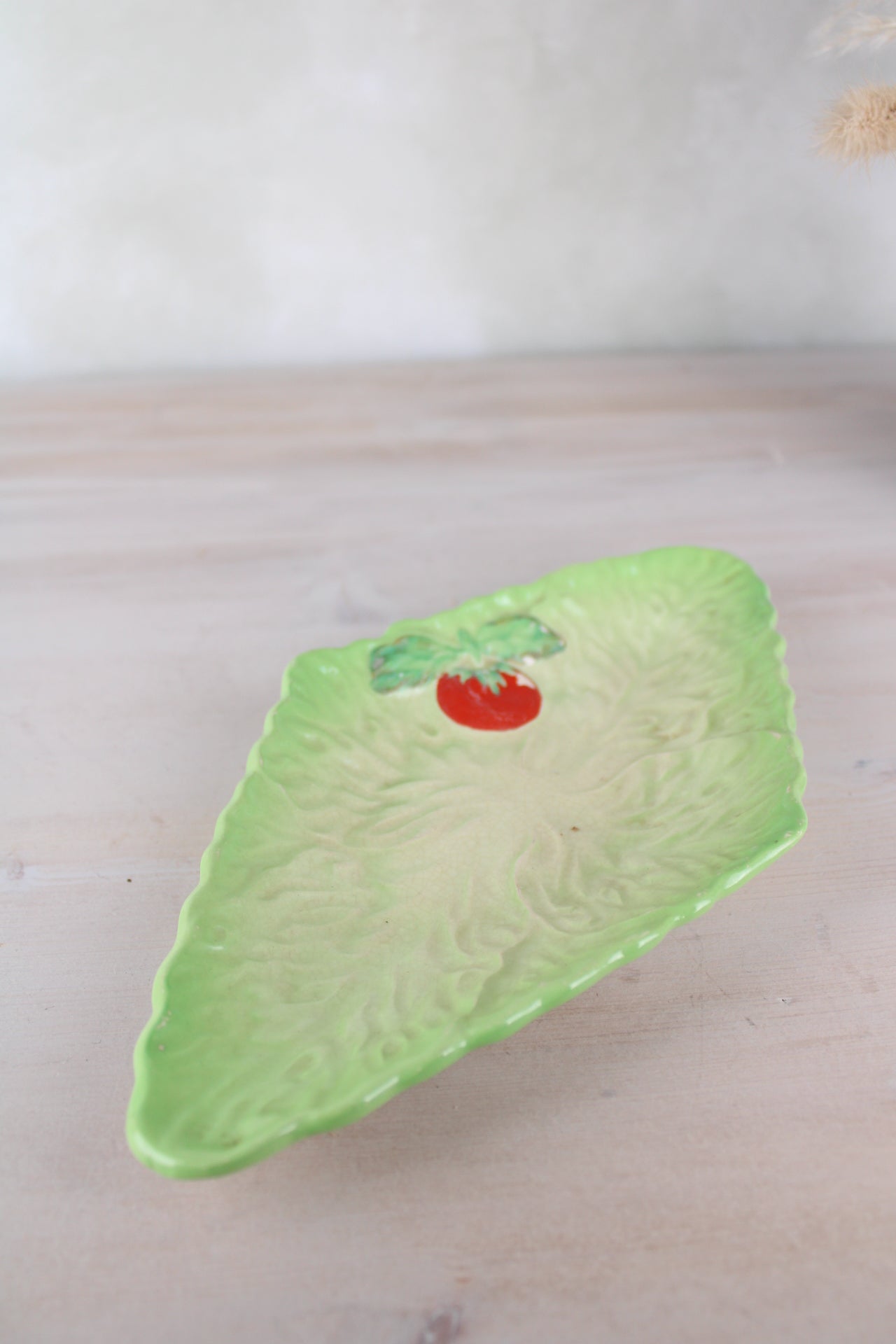 Arthur Wood Diamond Shaped Lettuce Ware Plate