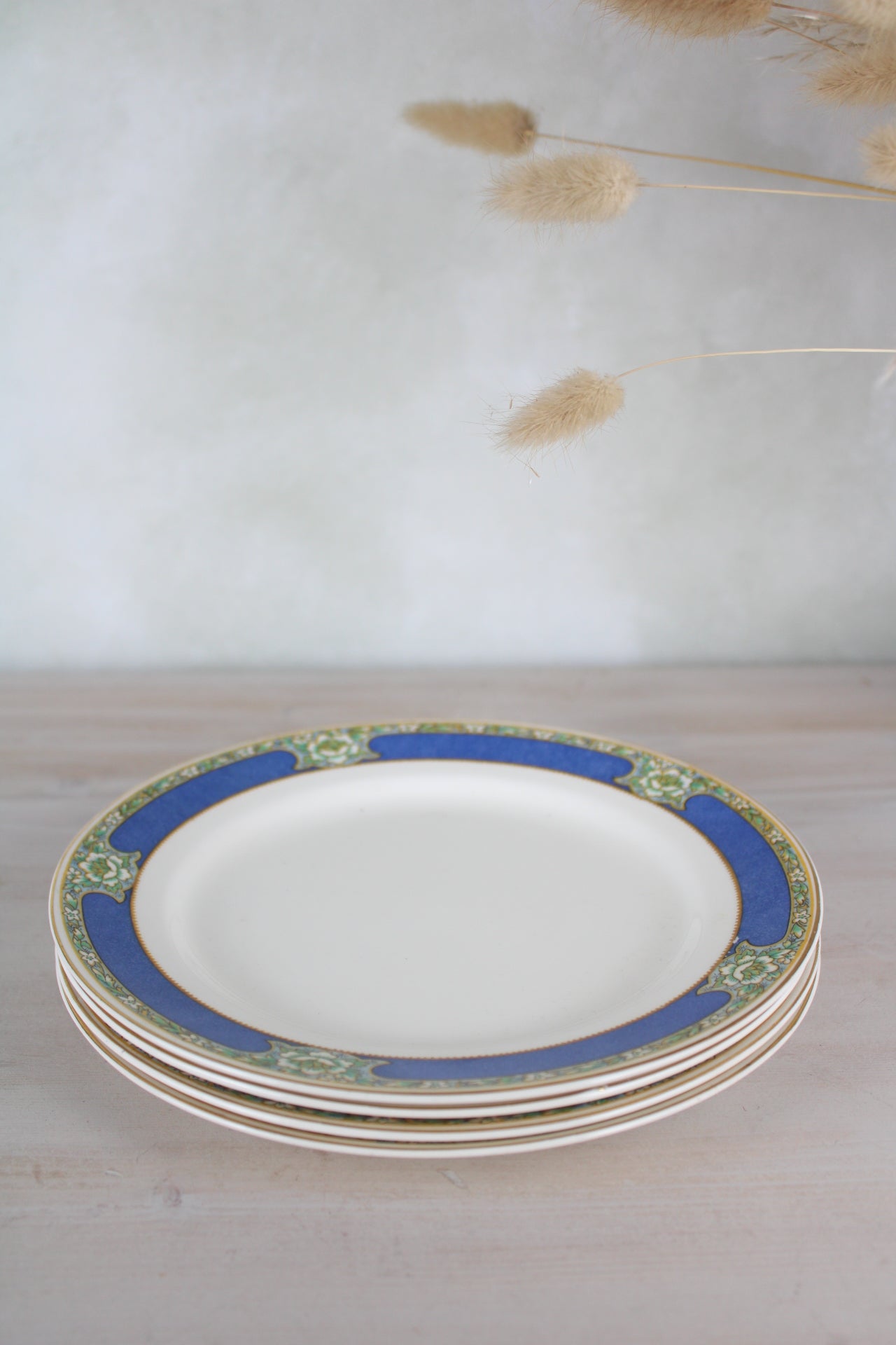 Set of 4 W H Grindley “Goodwood’ Small Dinner Plates