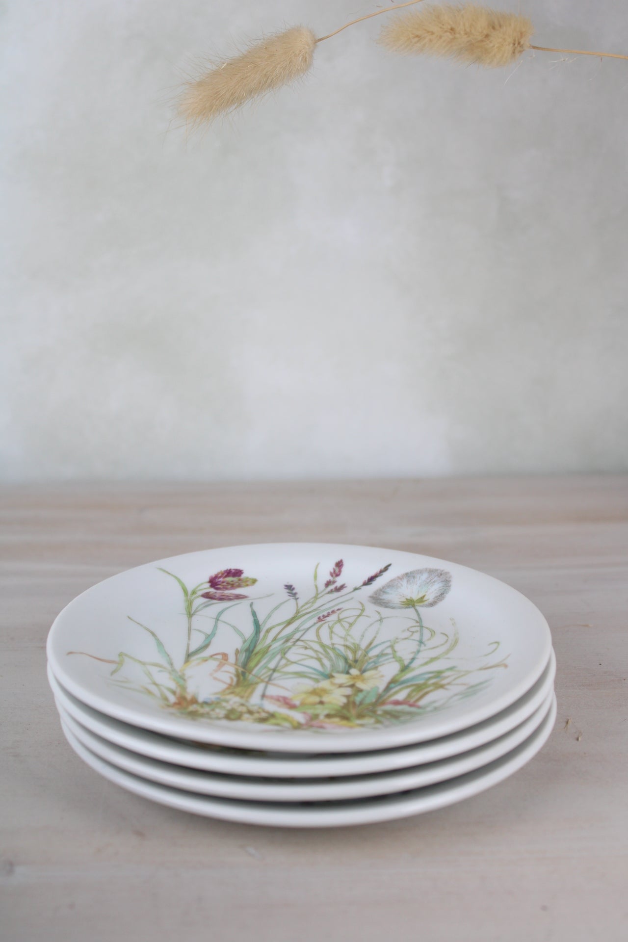 Set of 4 Pillivuyt France Vintage Side Plates