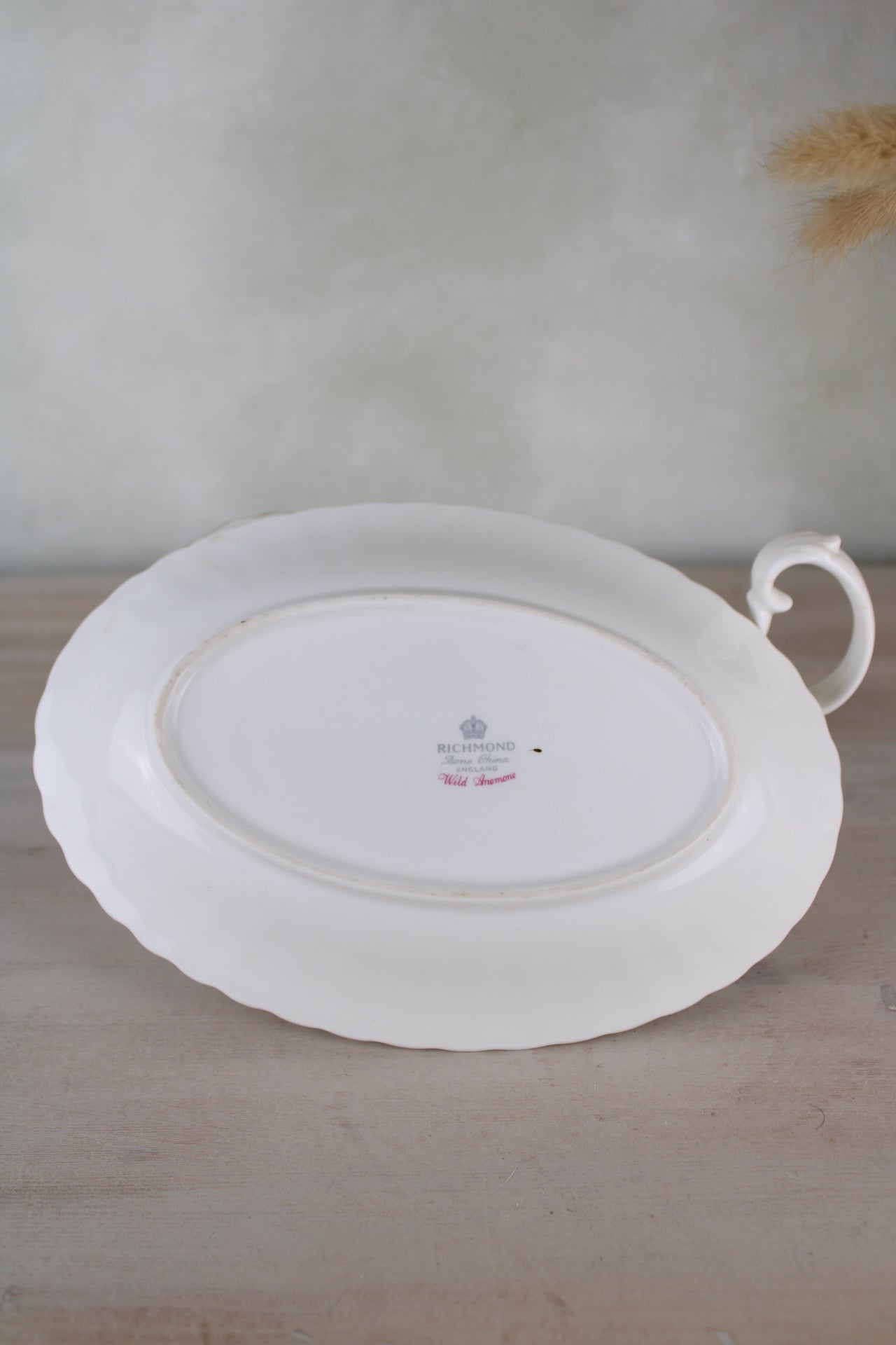 Richmond Wild Anemone Vintage Gravy Boat and Saucer