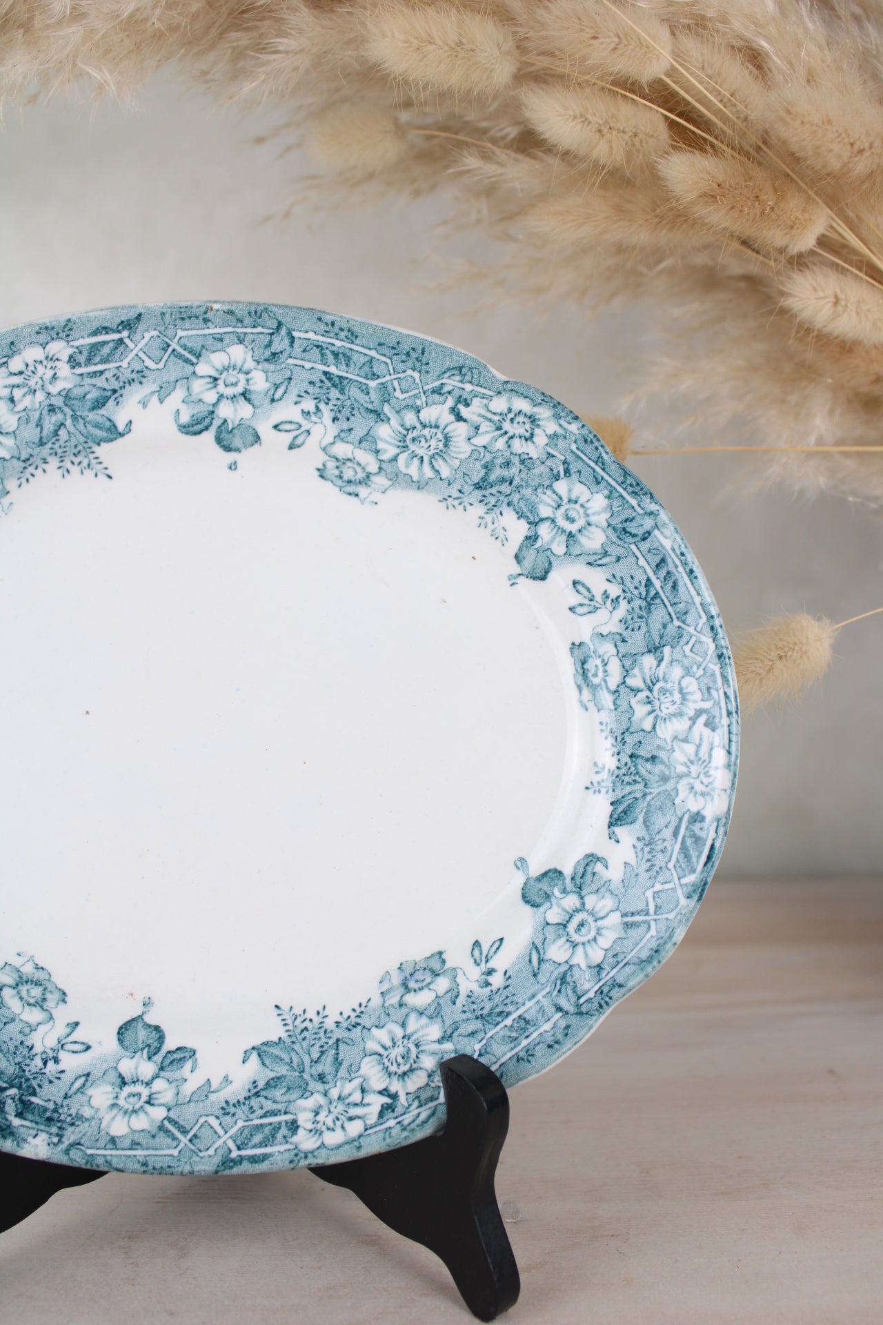 Blue and White ALMA K&T Vintage Serving Platter