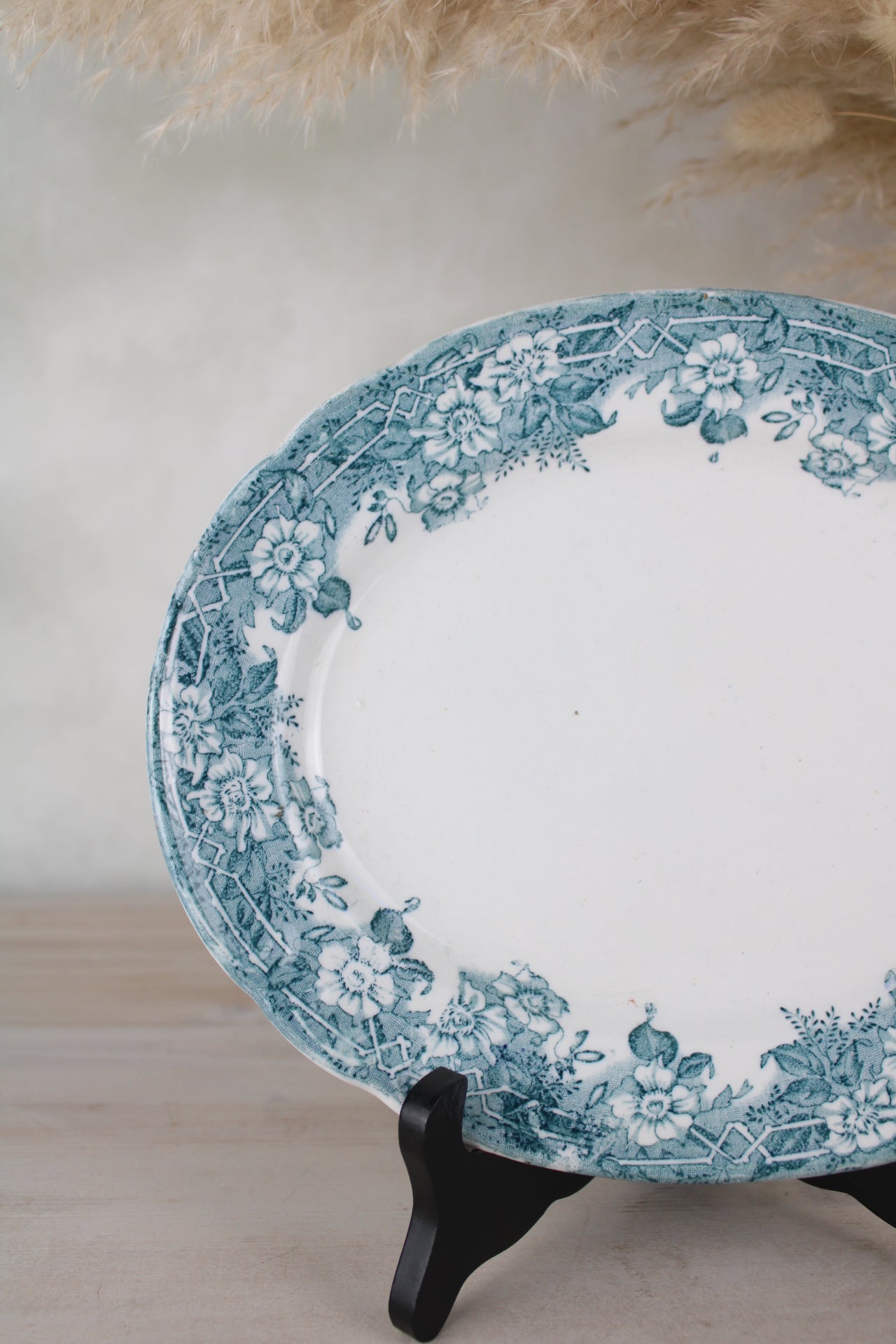 Blue and White ALMA K&T Vintage Serving Platter
