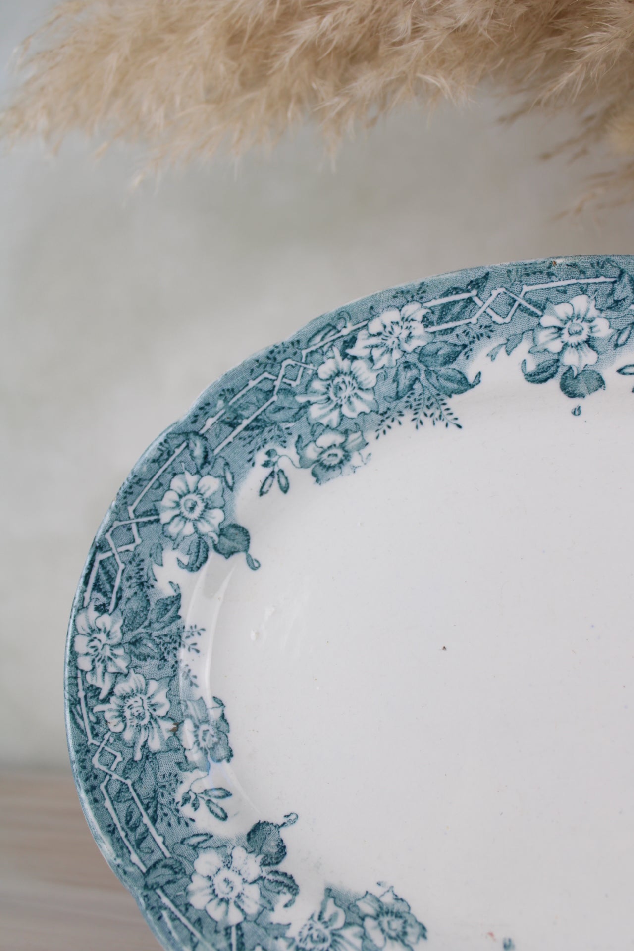 Blue and White ALMA K&T Vintage Serving Platter