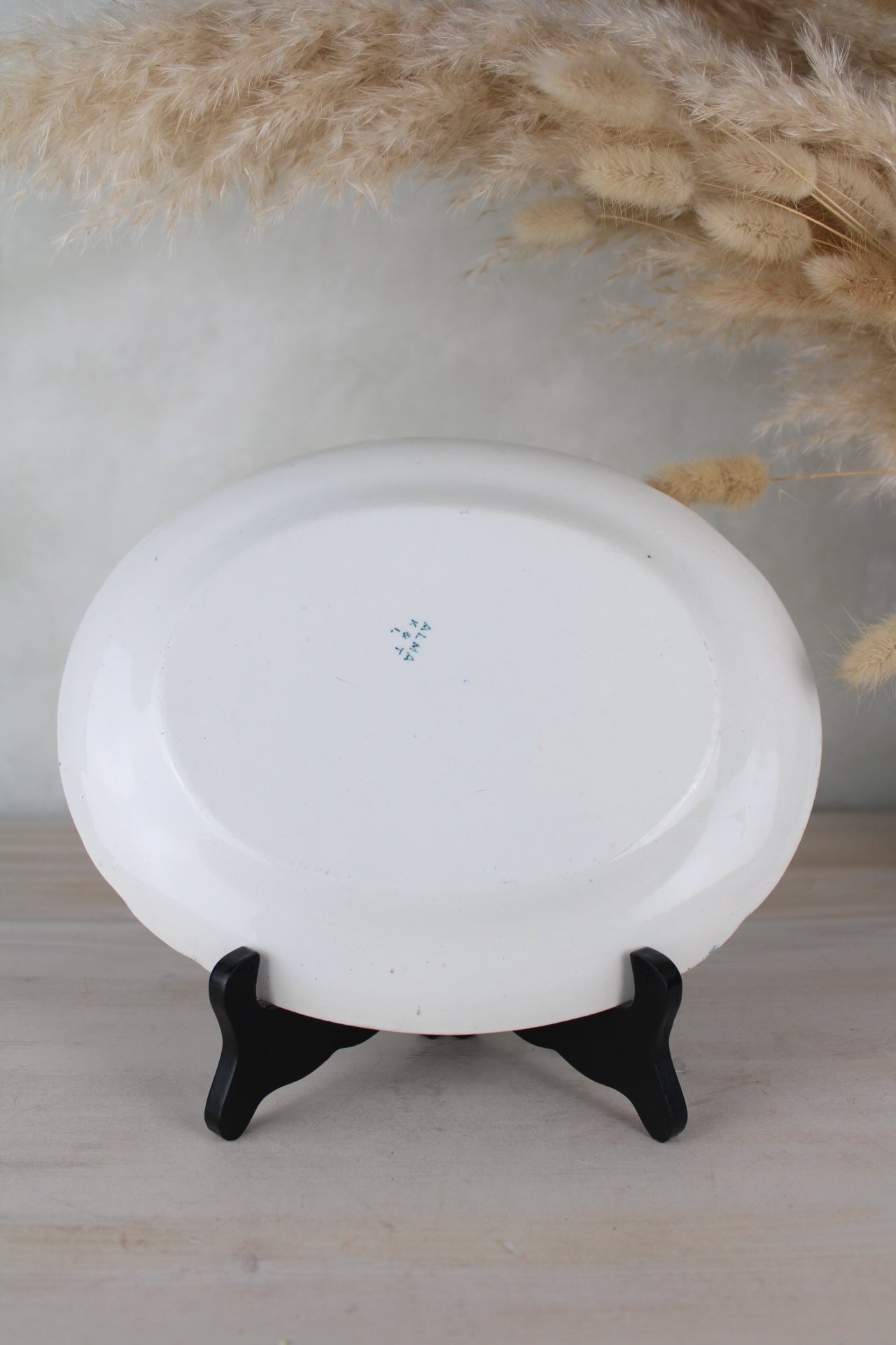 Blue and White ALMA K&T Vintage Serving Platter