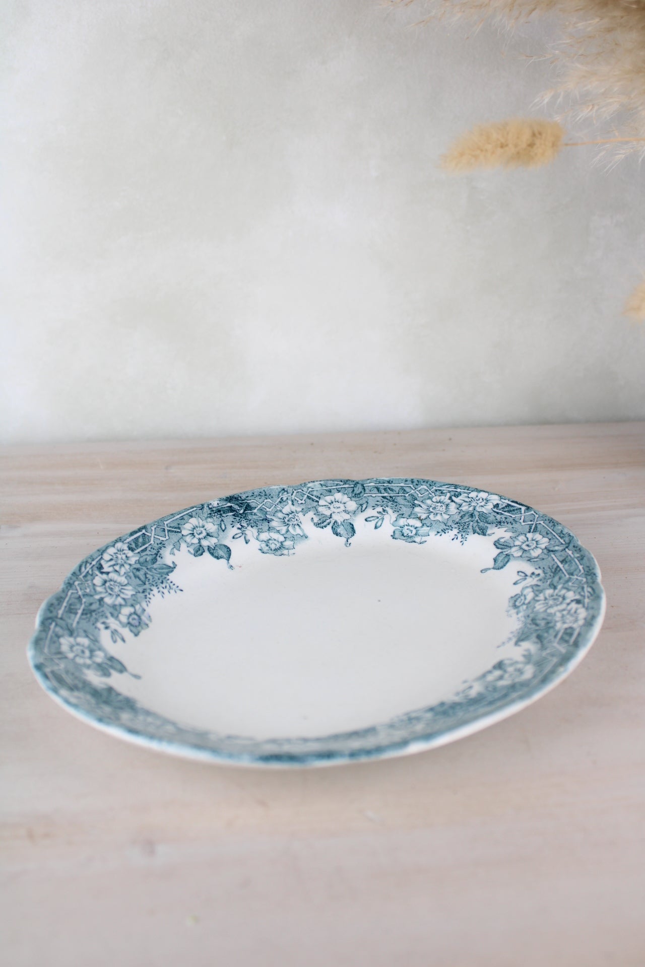 Blue and White ALMA K&T Vintage Serving Platter