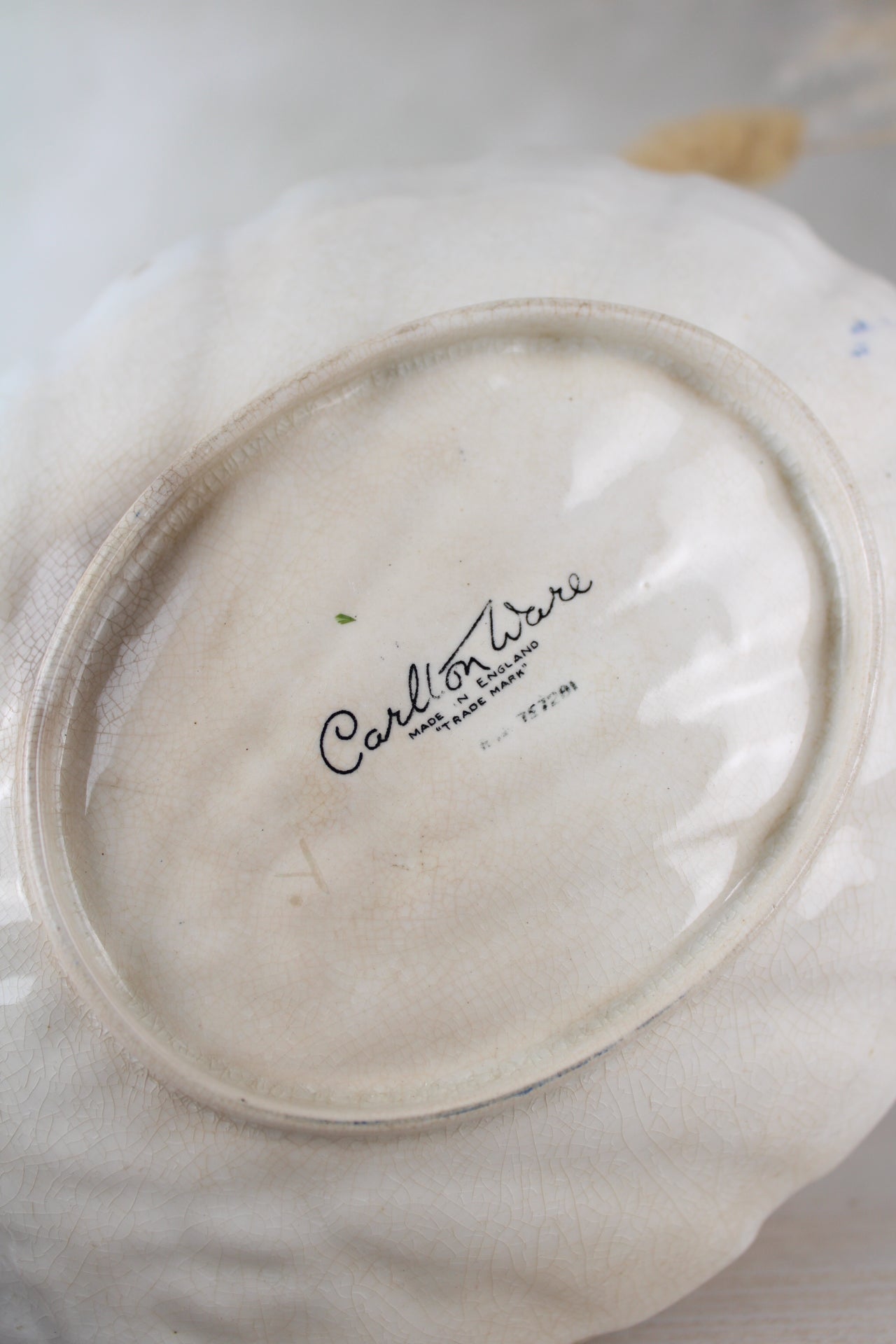 Carlton Ware Clam Shell Bowl