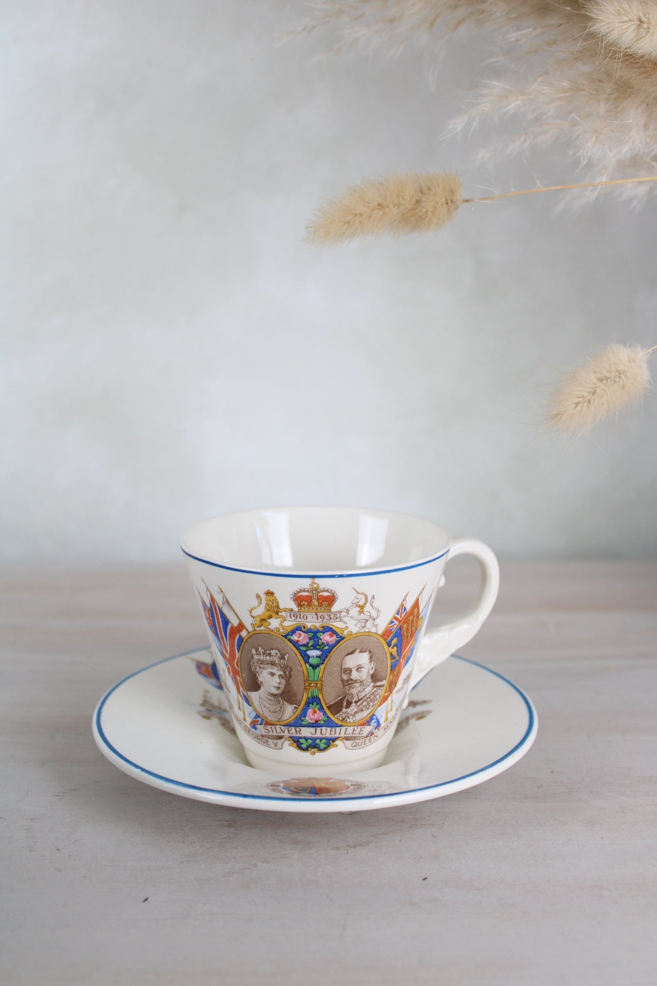 Silver Jubilee Teacup and Saucer