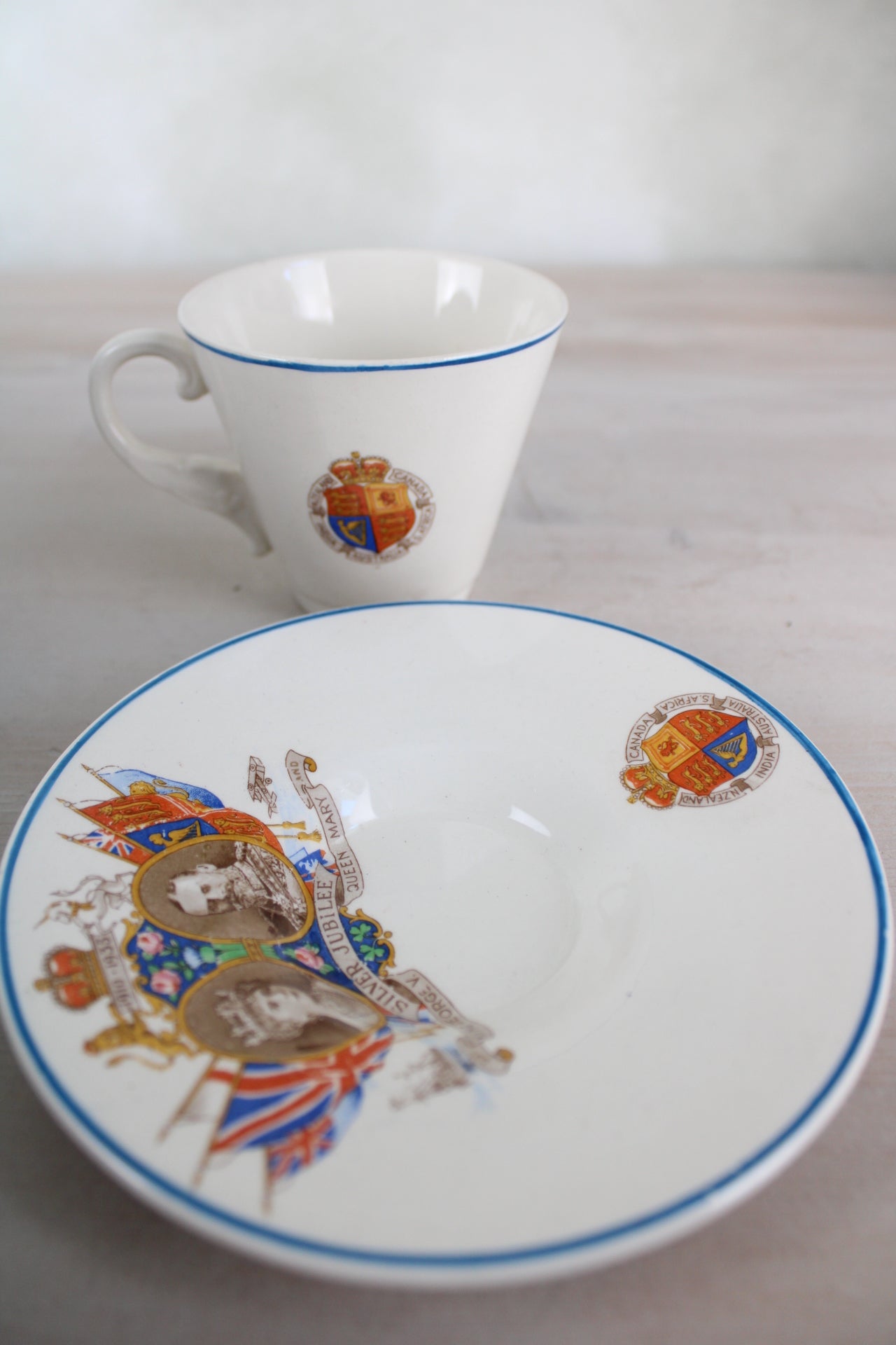 Silver Jubilee Teacup and Saucer