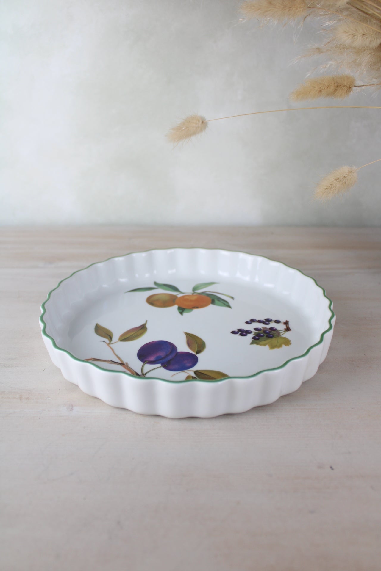 Royal Worcester Evesham Flan Quiche Dish