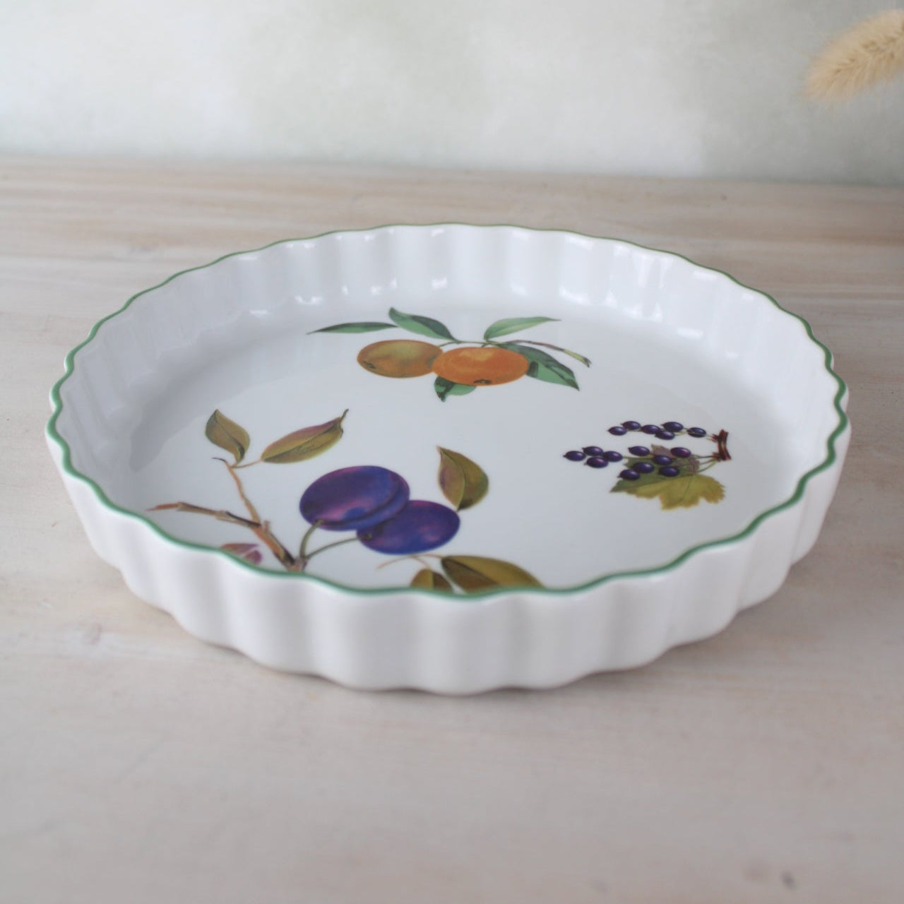 Royal Worcester Evesham Flan Quiche Dish